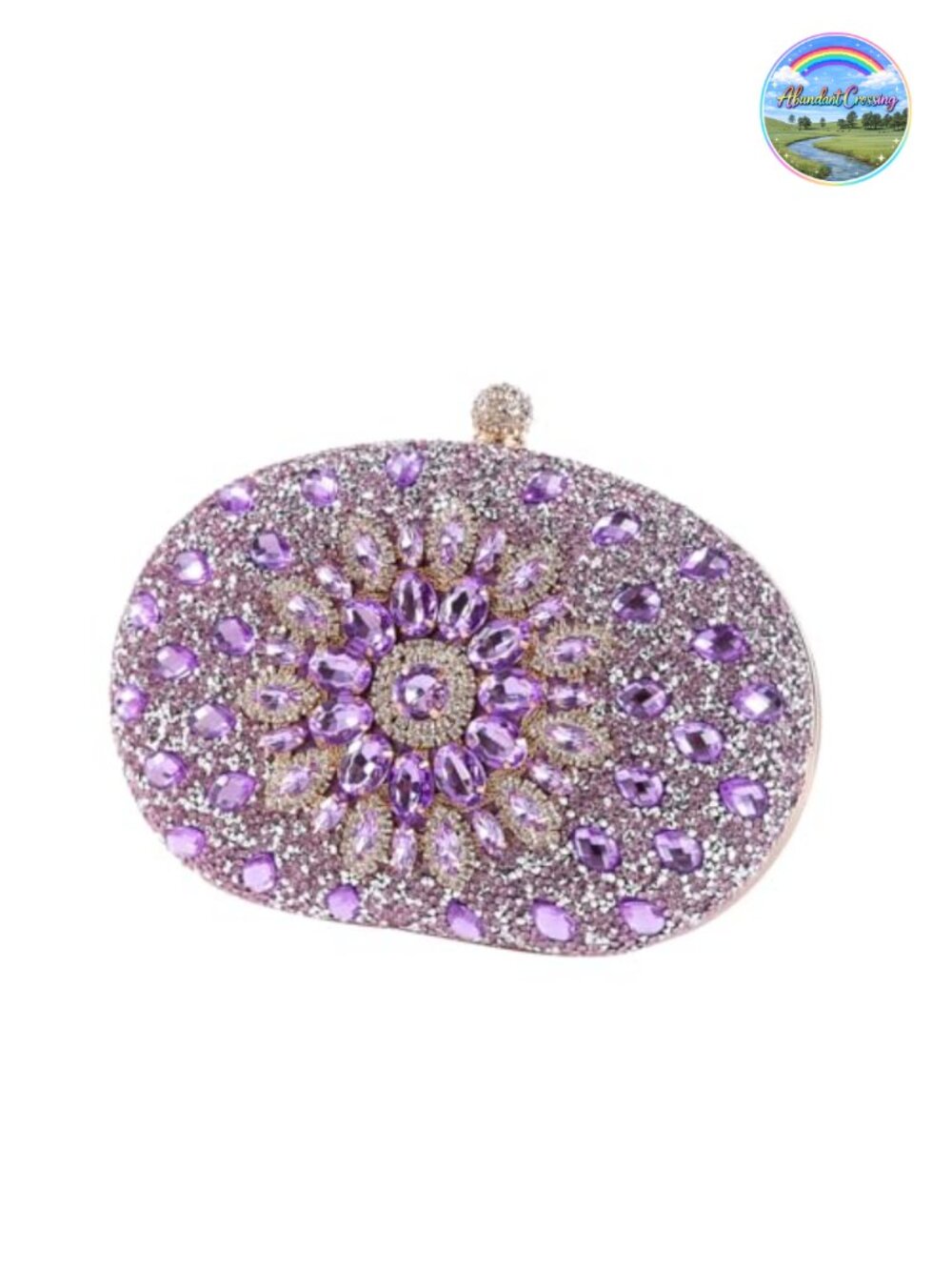 Rhinestone Clutch Evening Bag Sparkly Crystal Purse Luxury Handbag